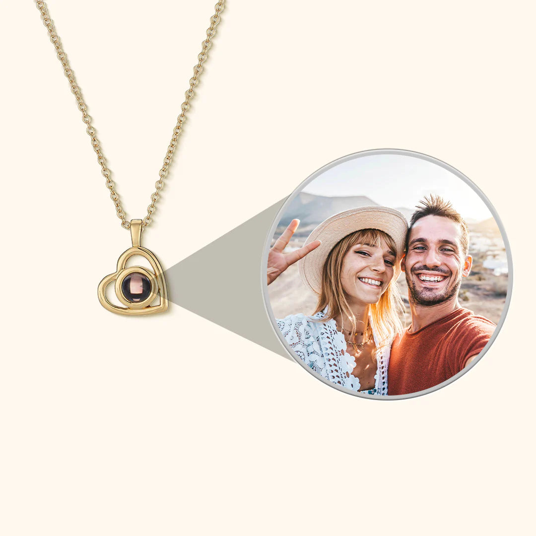 Personalisierte Fotokette - Ewige Liebe