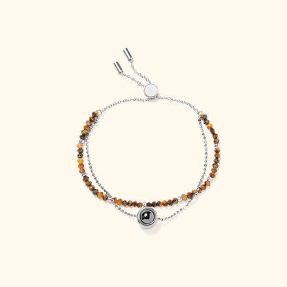Personalisiertes Fotoarmband – Kristall