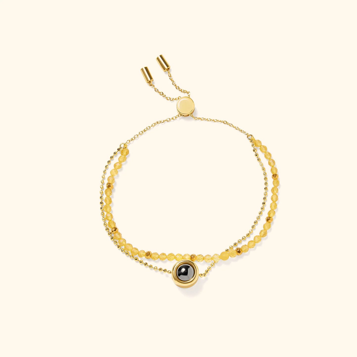 Personalisiertes Fotoarmband – Kristall