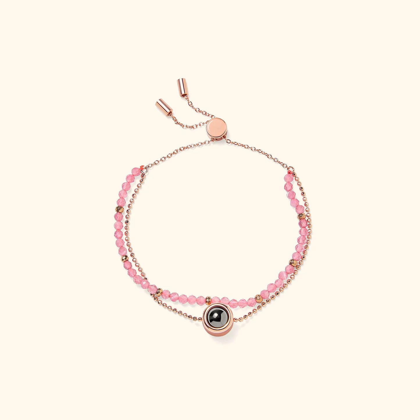 Personalisiertes Fotoarmband – Kristall