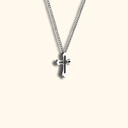 Personalisierte Fotokette – Kreuz