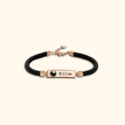 Personalisiertes Fotoarmband – mit Namen